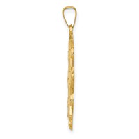14K Polished Jerusalem Cross Pendant view 2