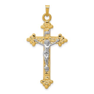 Gold INRI Crucifix Pendants