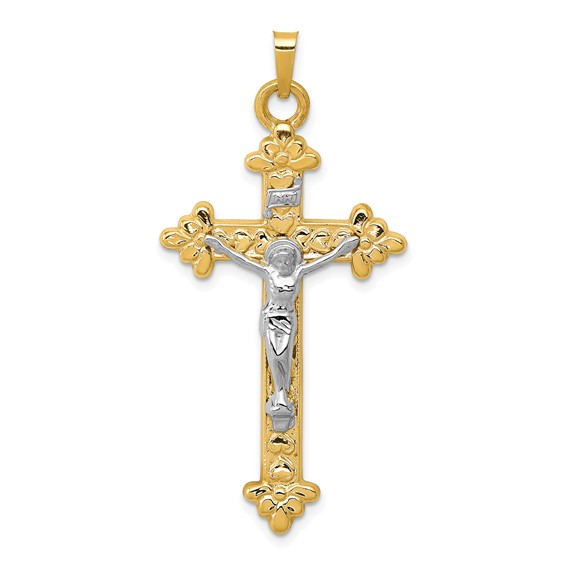 Gold INRI Crucifix Pendants