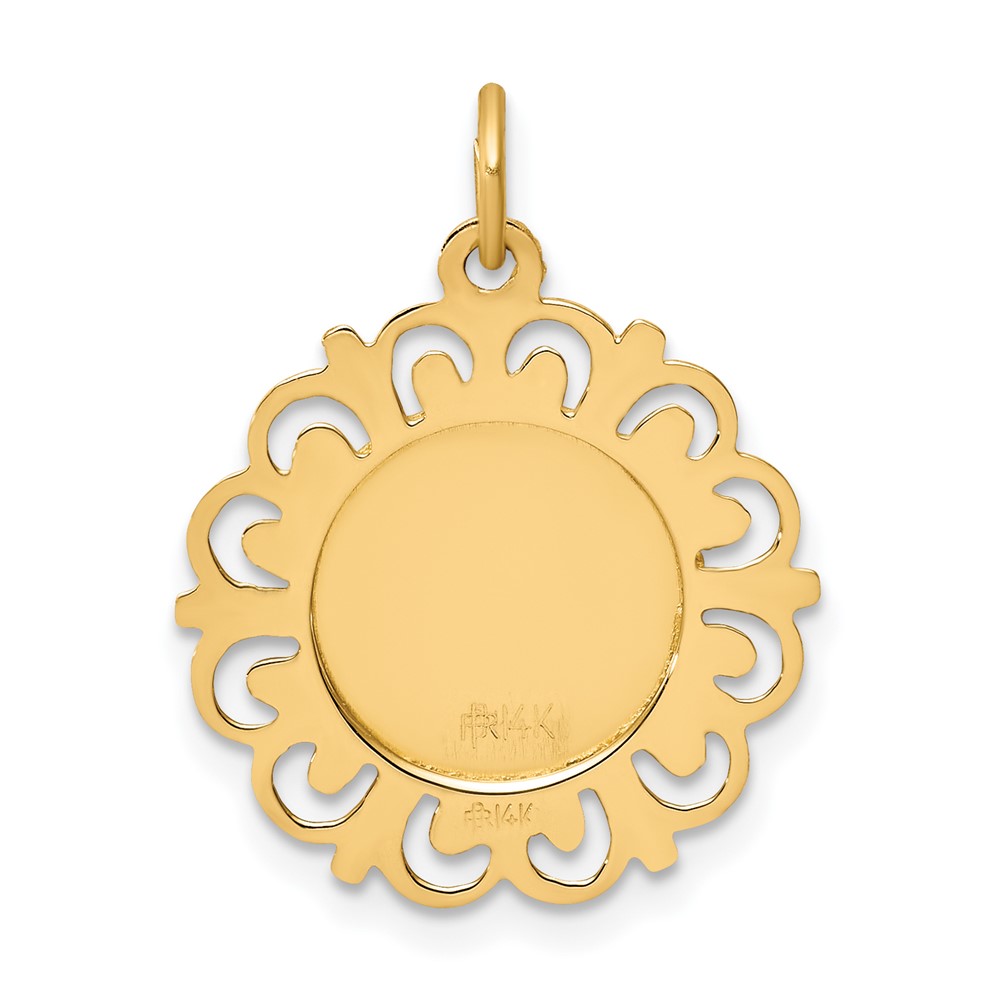 14k Infant of Prague Medal Charm (XR352)