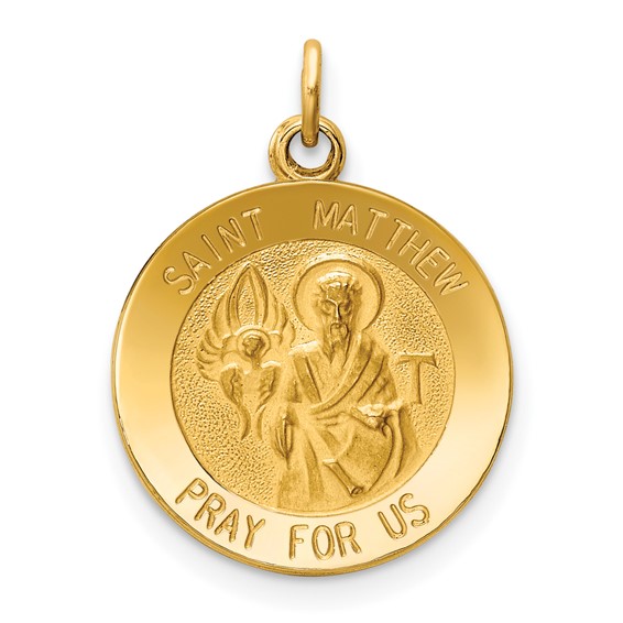 Gold St. Matthew Pendants