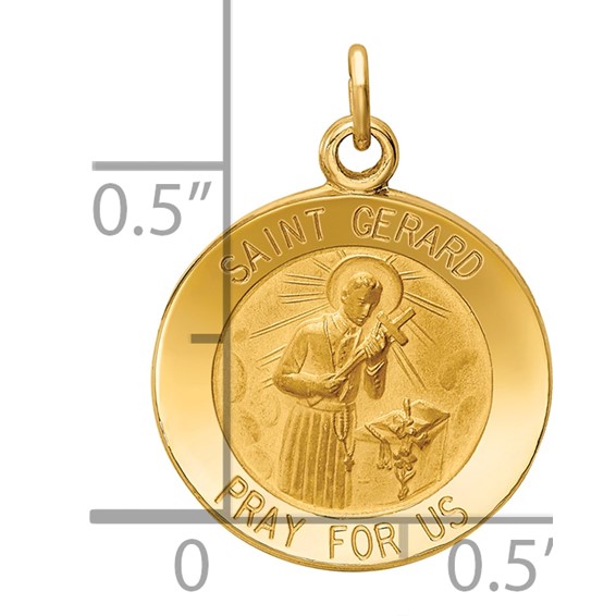 Gold St. Gerard Pendants