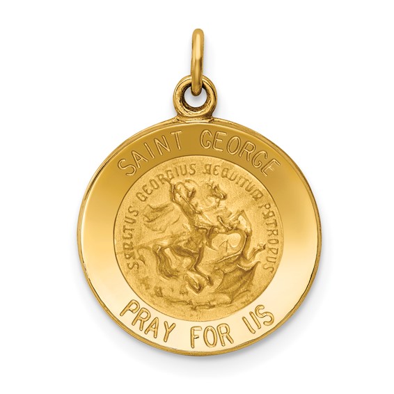 Gold St. George Pendants