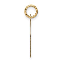 14K Yellow Gold Mizpah Coin 2-piece Round Charm view 2