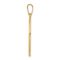 14K Ichthus Fish Charm view 2