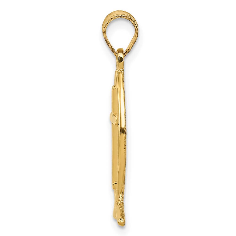 14k Ichthus Fish Pendant (XR455)