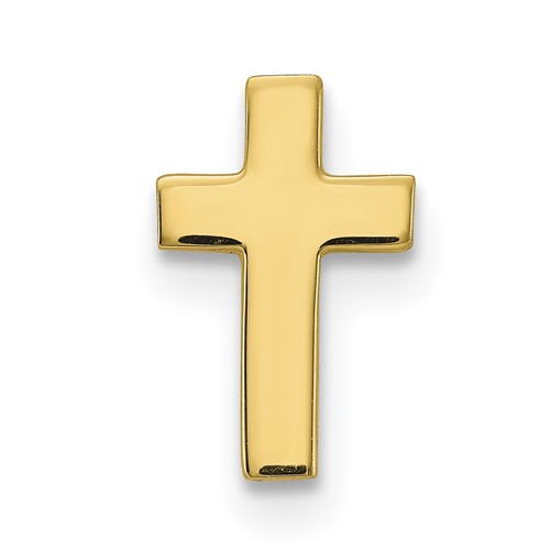 14K Polished Cross Tie Tac