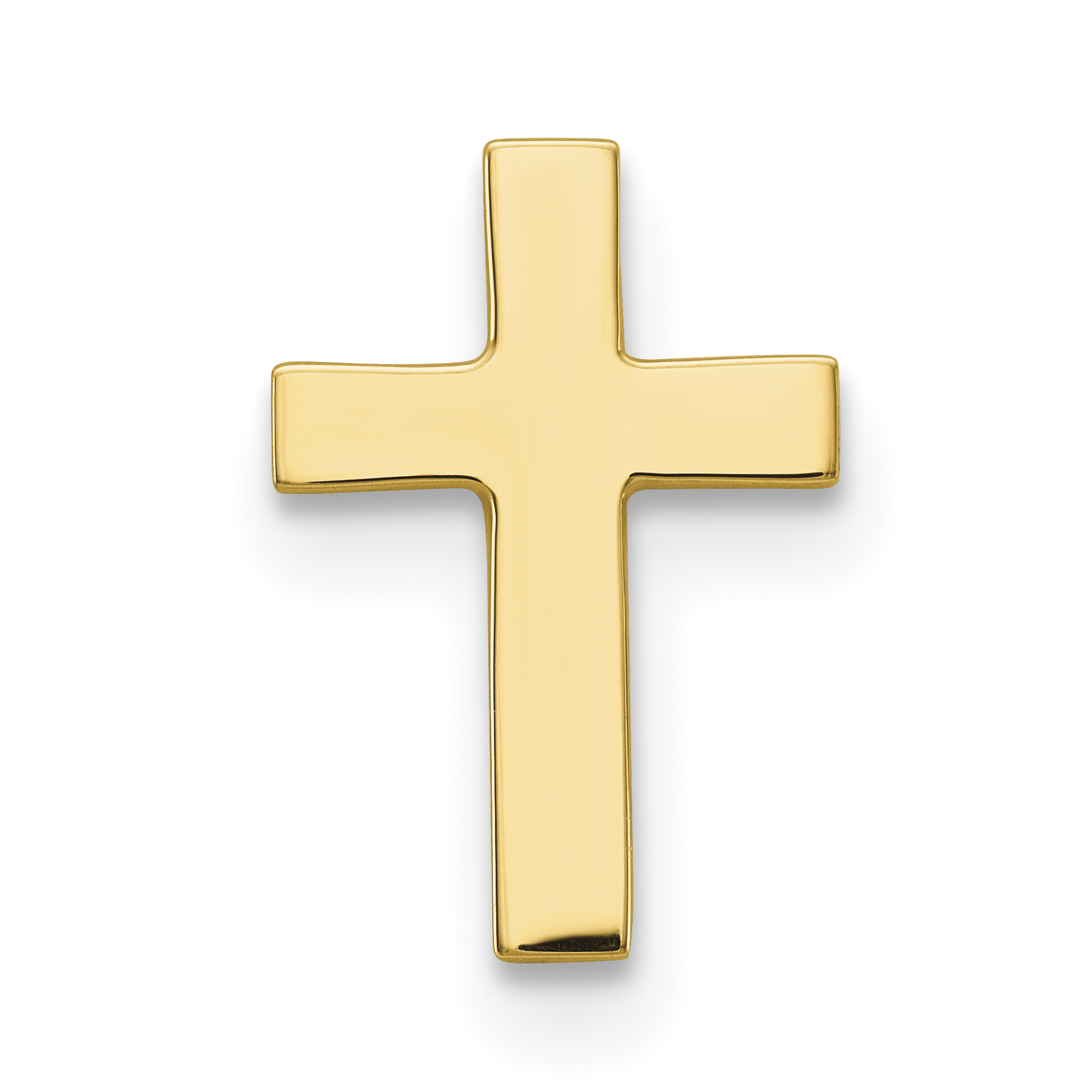 14k Polished Cross Tie Tac (XR461)