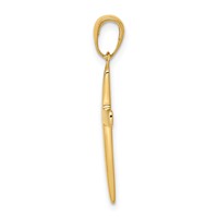 14K Polished Cross Charm view 2