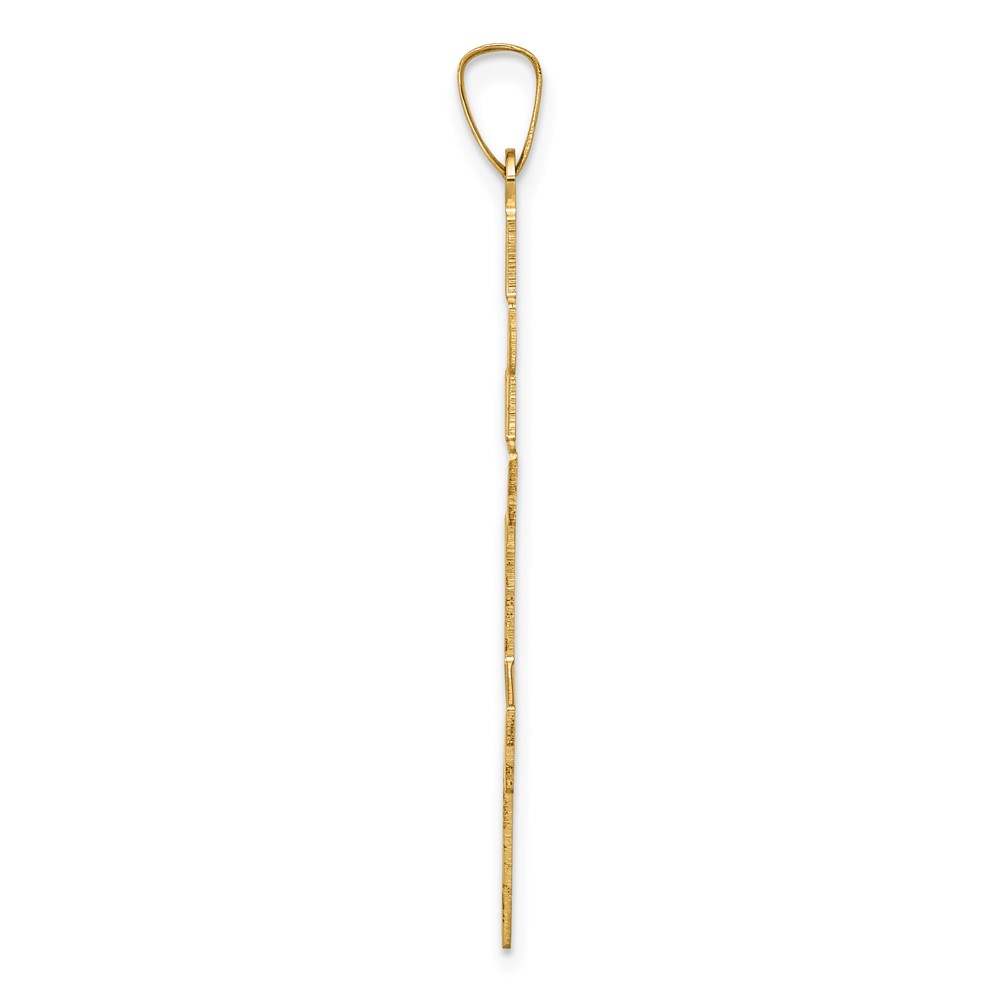 14k Eastern Orthodox Cross Pendant (XR577)