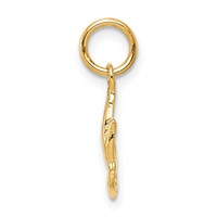 14K Yellow Gold Praying Hands Charm view 2