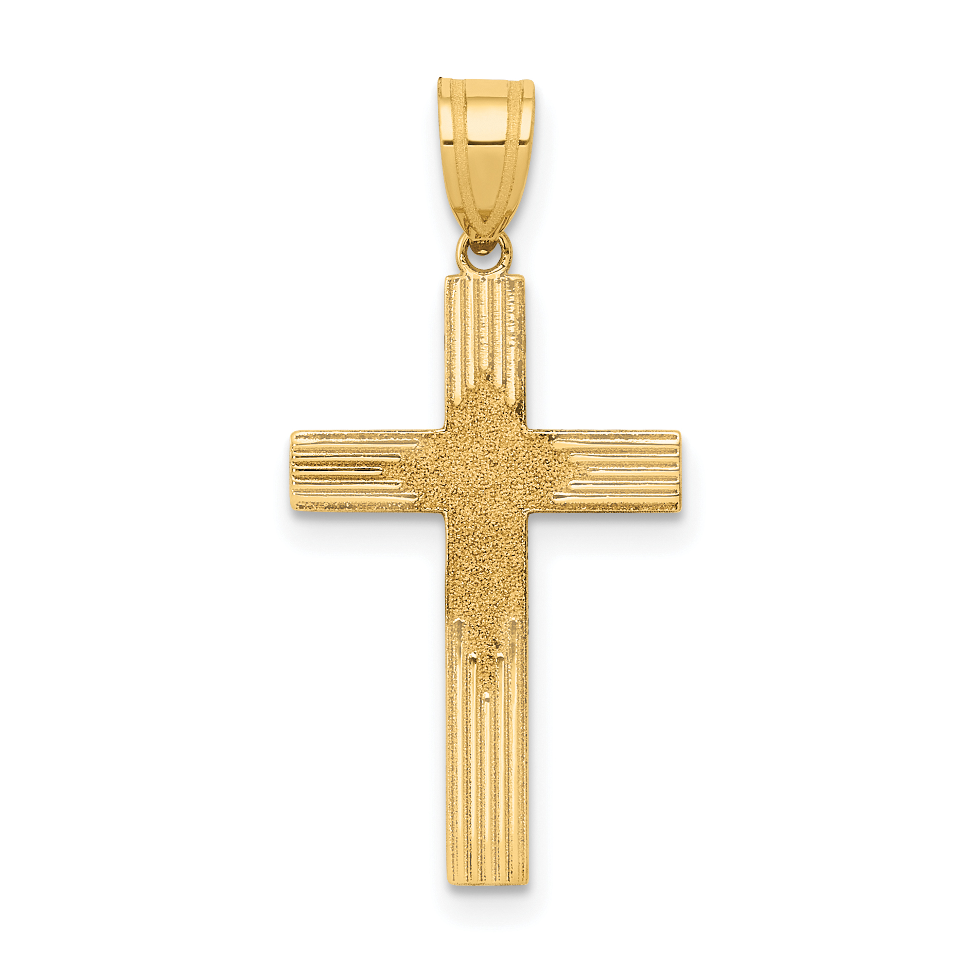 14K Laser Designed Cross (XR941)