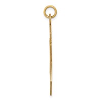 14K Laser Designed Star of David Pendant view 2