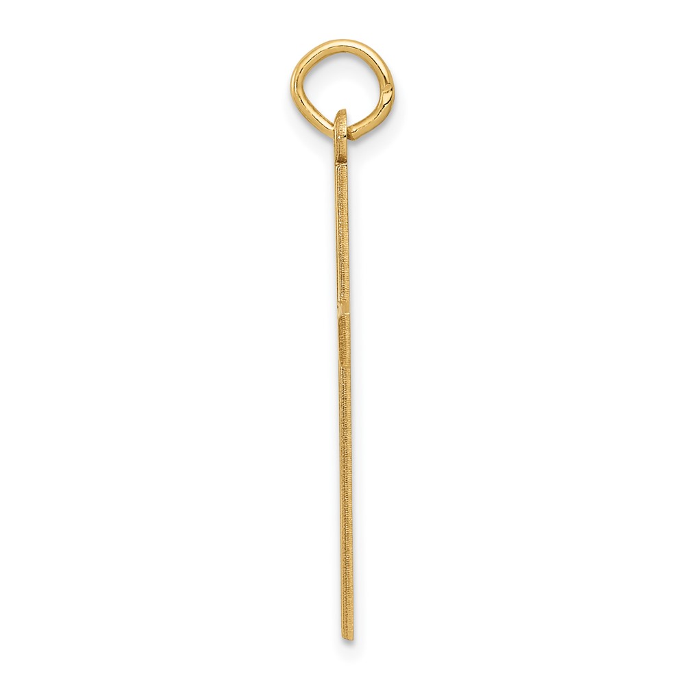 14K Laser Designed Cross Pendant (XR994)