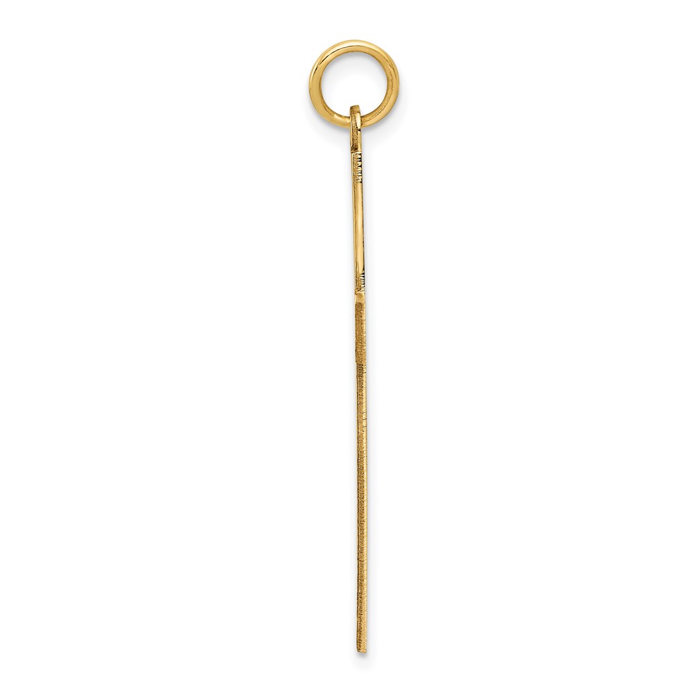 14K Laser Designed Cross Pendant (XR995)