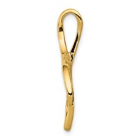 14K Peg-Set Fancy Slide Mounting Fits Up to 3mm Regular 6mm Fancy Or Reversible Omega view 2