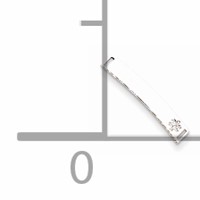 Sterling Silver Rhodium-plated Non-enameled Medical ID Plate view 2