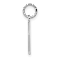 Sterling Silver Rhodium-plated Medical Jewelry Pendant view 2