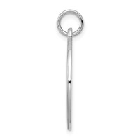 Sterling Silver Rhodium-plated Medical Jewelry Pendant view 2
