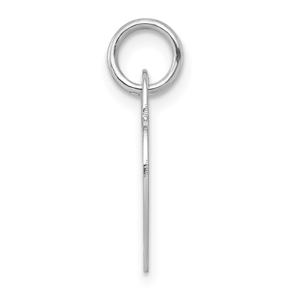 14k White Gold Small Engravable Heart (XWM524/13)
