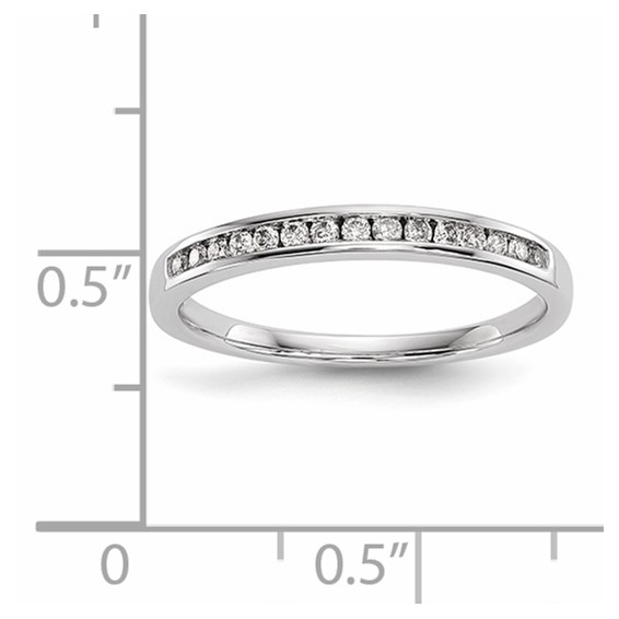 14k White Gold Diamond Ring
