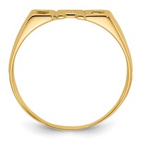 IB Goodman 14K VS Diamond Mens Dad Ring view 2
