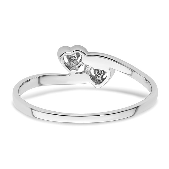 Diamond Heart Rings