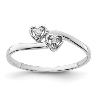 Diamond Heart Rings