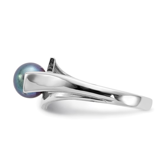 Gold Polished Freshwater Pearl Rings