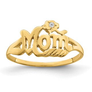 Diamond Mom Rings
