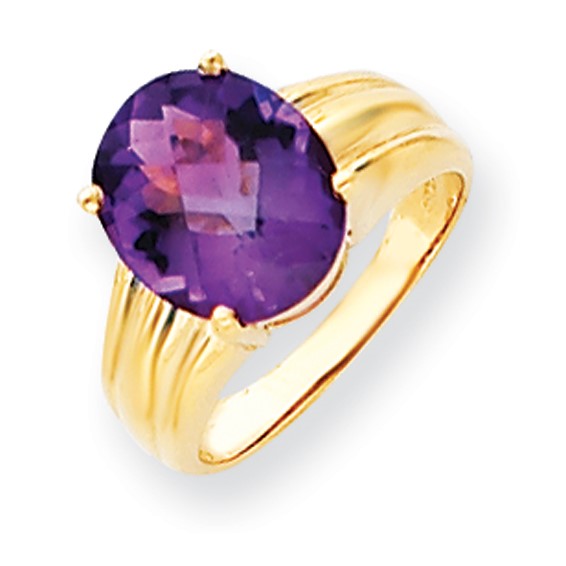 12x10mm Oval Gemstone Rings