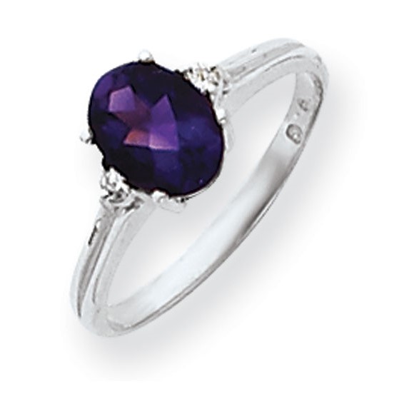 Oval Gemstone & Diamond Rings