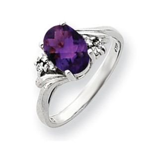 Oval Gemstone & Diamond Rings