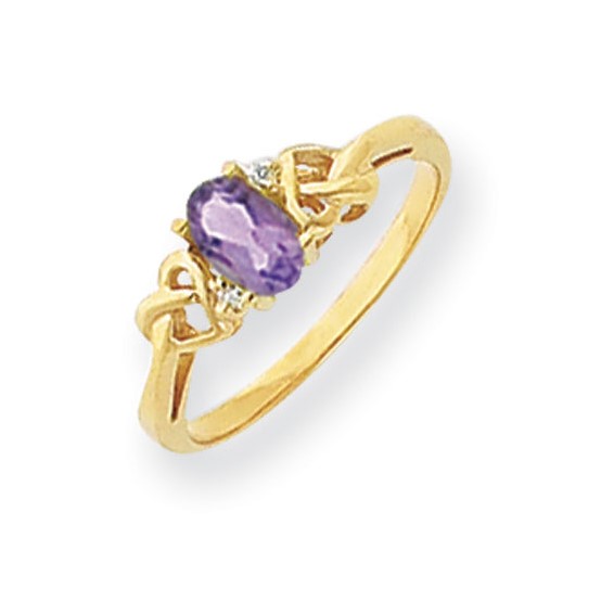 Oval Gemstone & Diamond Rings