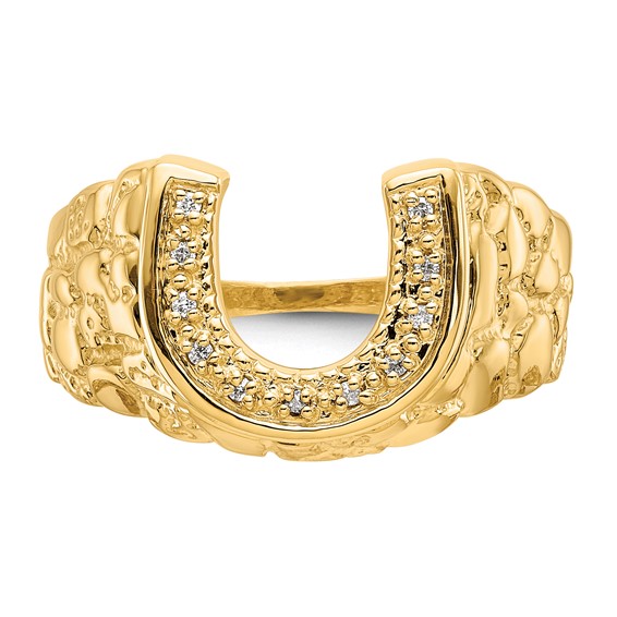 Gold Mens Diamond Rings