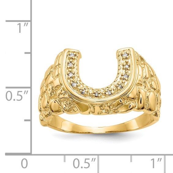 Gold Mens Diamond Rings