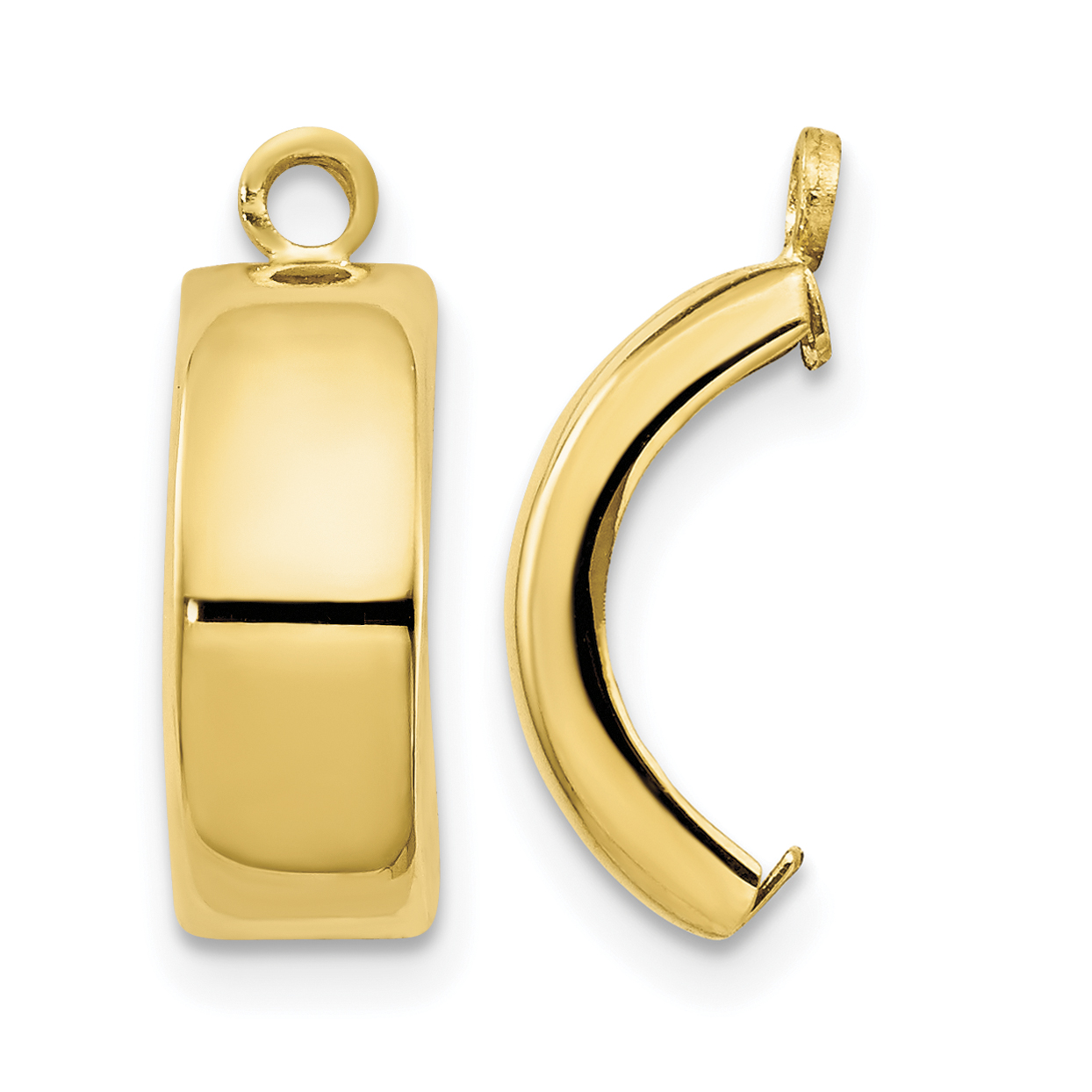 14k Polished Earring Jackets (Y7900J)
