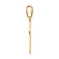 14K Yellow Gold Cross Pendant view 2