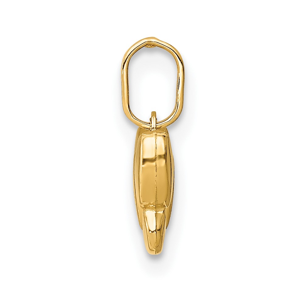 14k Polished Butterfly Charm (YC1409)