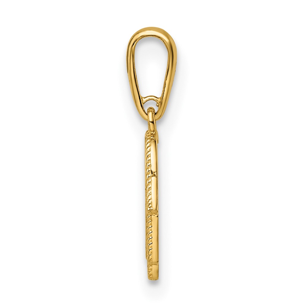 14k Hamsa Pendant (YC1502)