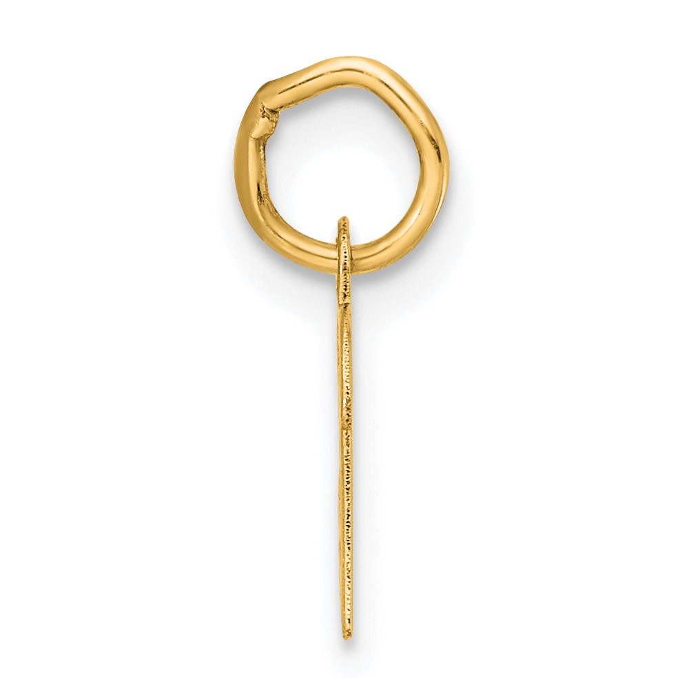 14K Small Script Letter B Initial Charm (YC1553B)