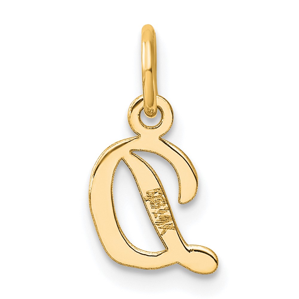 14K Small Script Letter D Initial Charm (YC1553D)