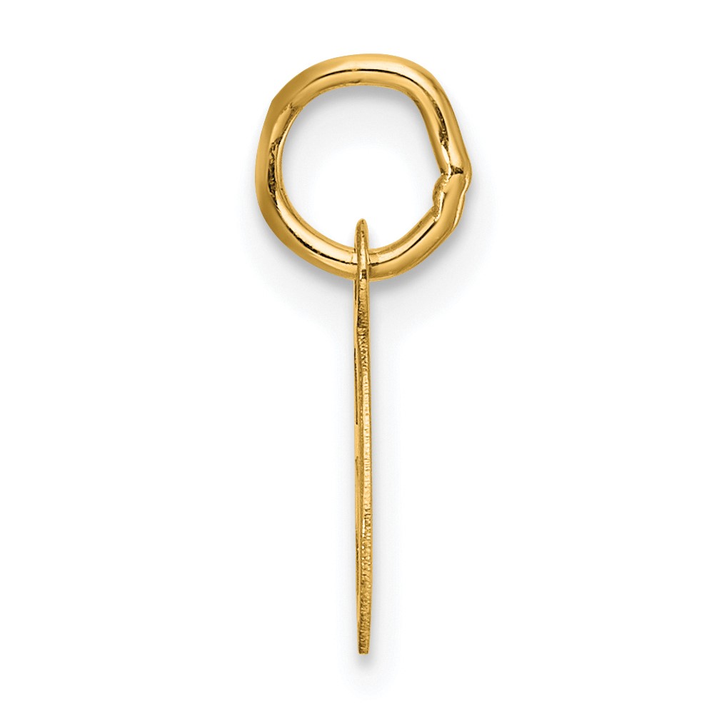14K Small Script Letter G Initial Charm (YC1553G)