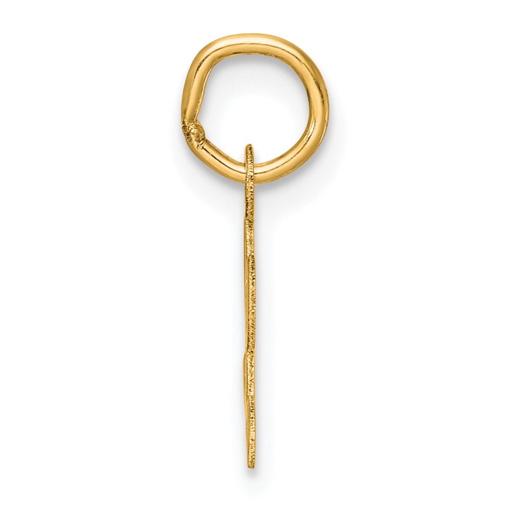14K Small Script Letter L Initial Charm (YC1553L)