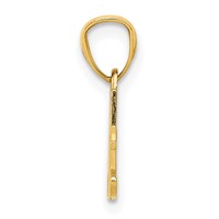 14K Yellow Gold #1 Aunt Pendant view 2