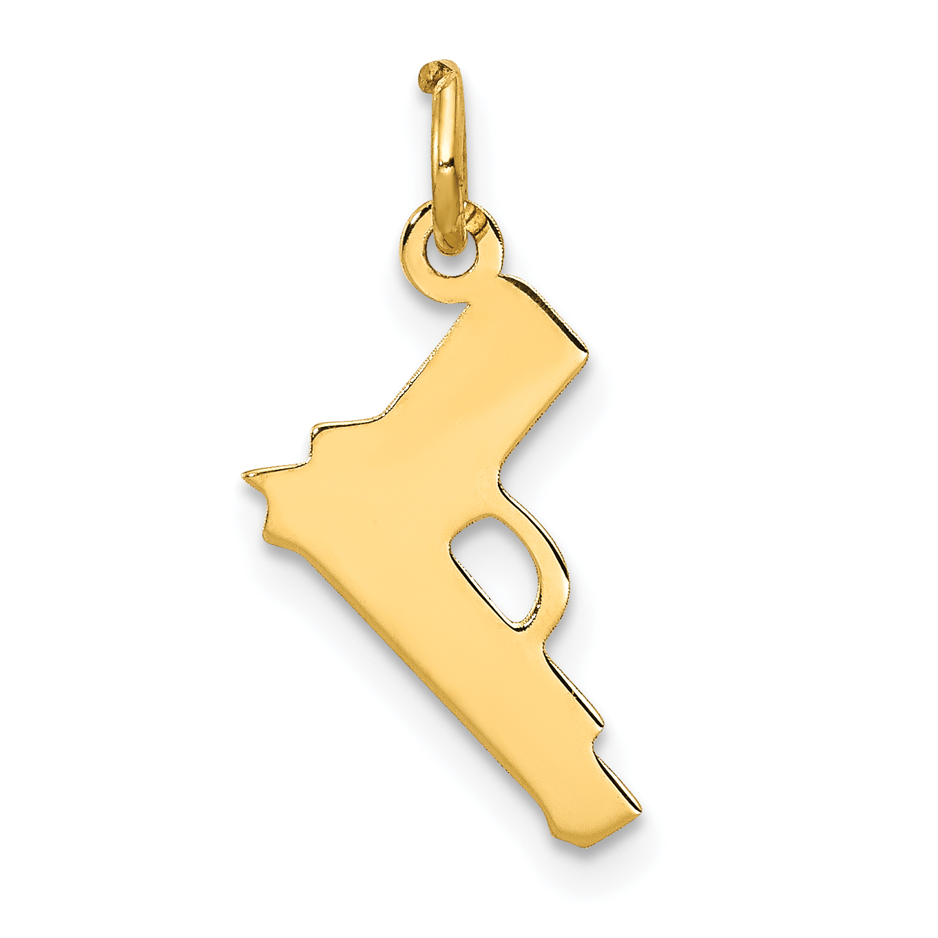 14k Pistol Charm (YC497)