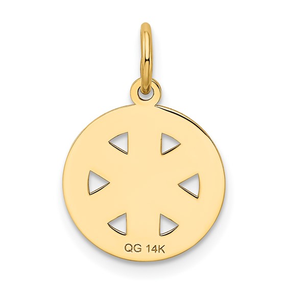 Gold Polished Medical Pendants