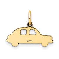 14K Yellow Gold Compact Car Charm view 3