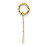 14K Small Script Letter L Initial Charm view 2