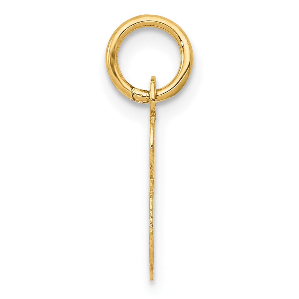 14k Small Script Letter S Initial Charm (YC658S)